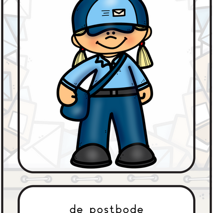 ik breng de post rond