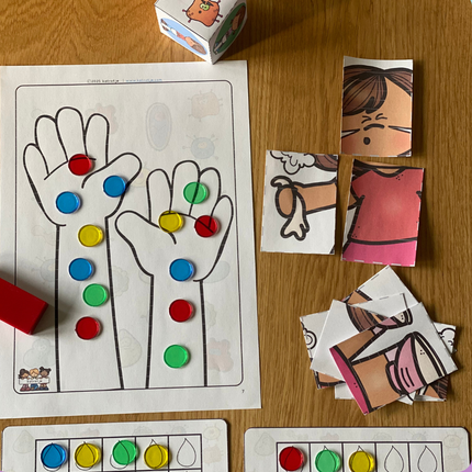 Handen wassen (zodat je niet ziek wordt)