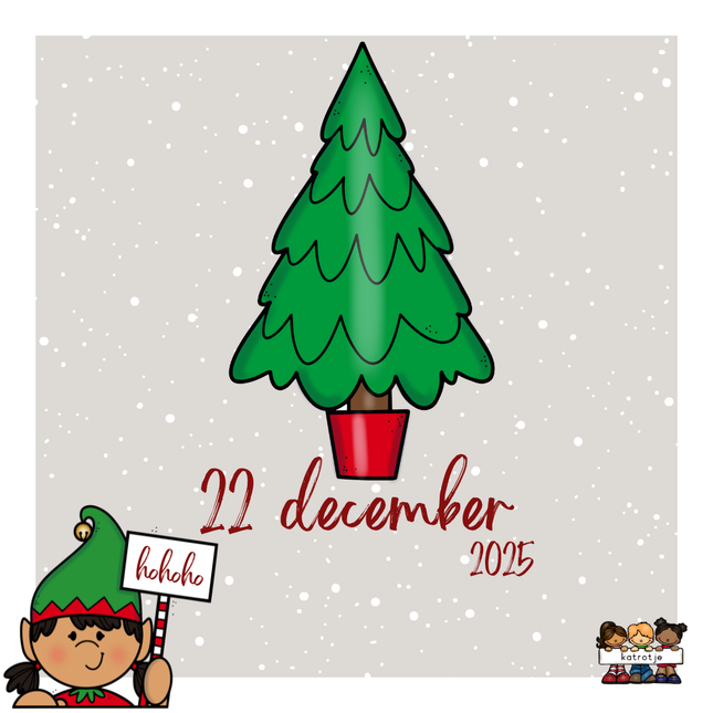 aftelkalender 22 december 2025