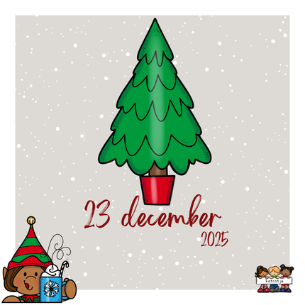 aftelkalender 23 december 2025