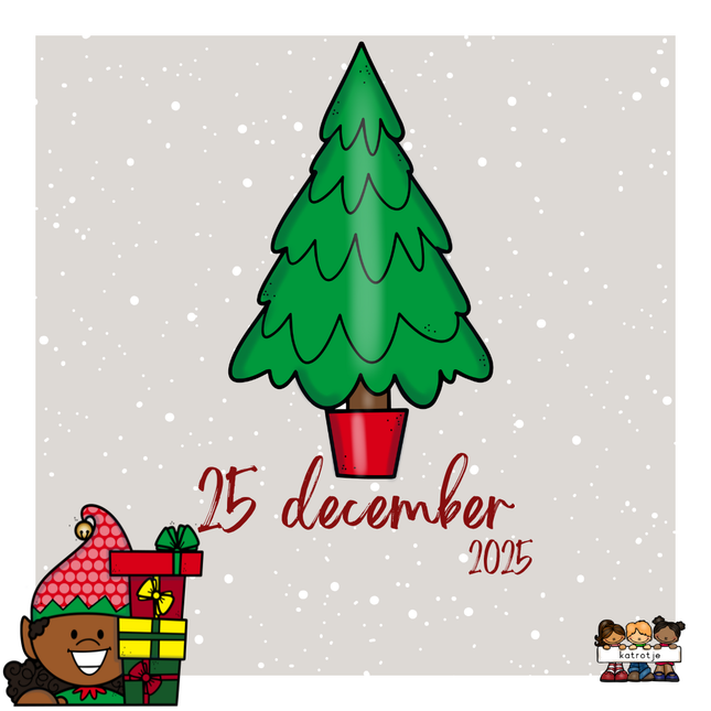 aftelkalender 25 december 2025