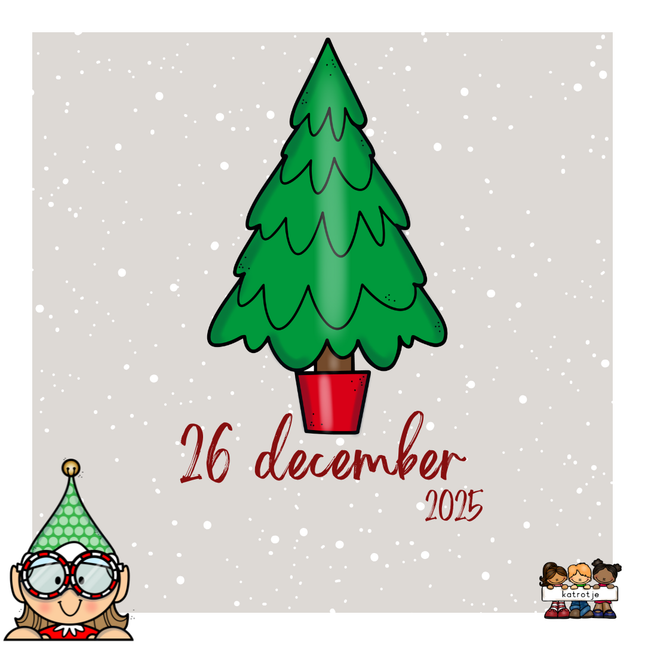 aftelkalender 26 december 2025