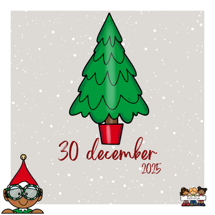 aftelkalender 30 december 2025