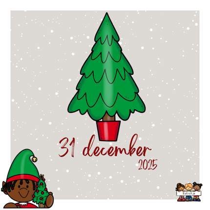 aftelkalender 31 december 2025