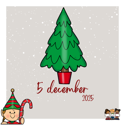 aftelkalender 5 december 2025