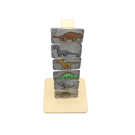 stapelen met dino's 2025