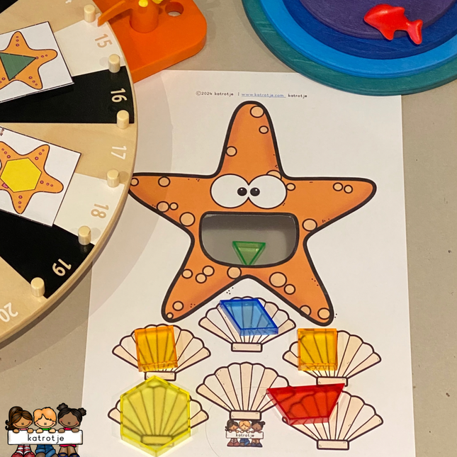 een hongerige zeester