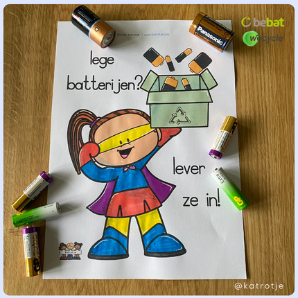 batterijen inzamelen
