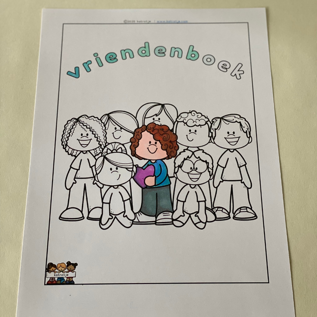 vriendenboekje & dit ben ik boek