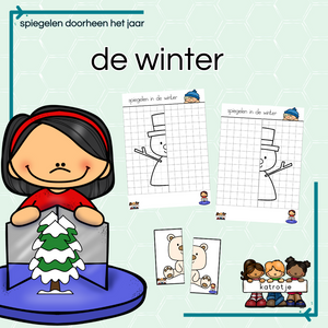 spiegelen doorheen het jaar: de winter