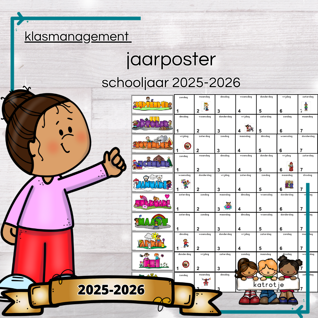 Tischkalender 2026 Wekelijkse Planner Schoolkalender Schooljaar 2025