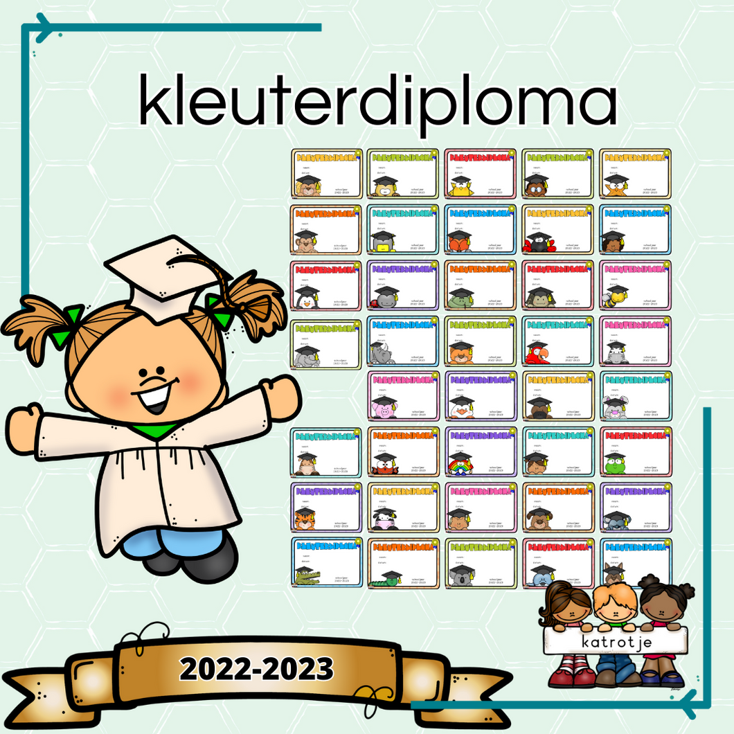 kleuterdiploma's 2022-2023