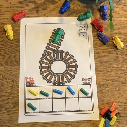 Het treinspoor volgen