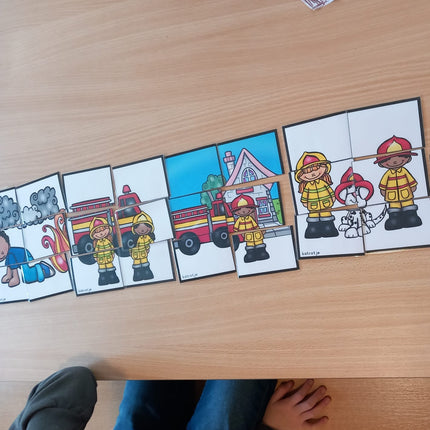 mini thema: wij zijn bij de brandweer