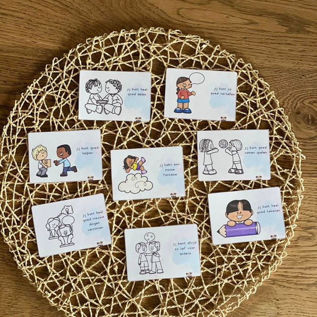 complimenten kaartjes van katrotje