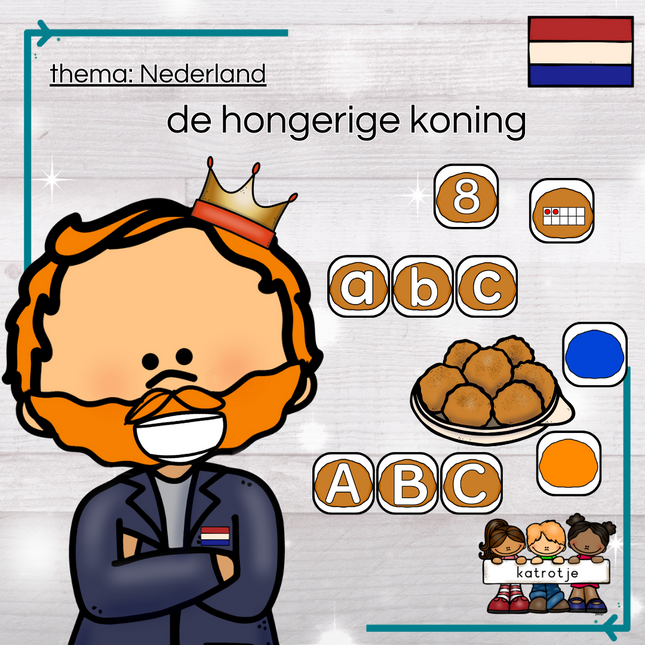 de hongerige koning