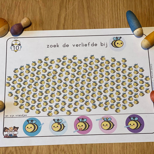 speuren tussen de bijen (valentijn)