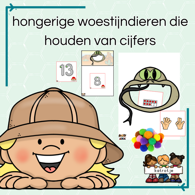 hongerige dieren bundel