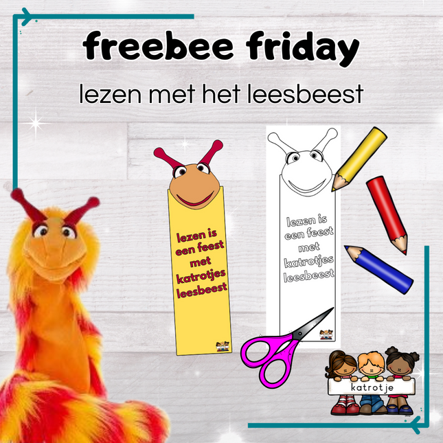 leesbeest een boekenlegger maken