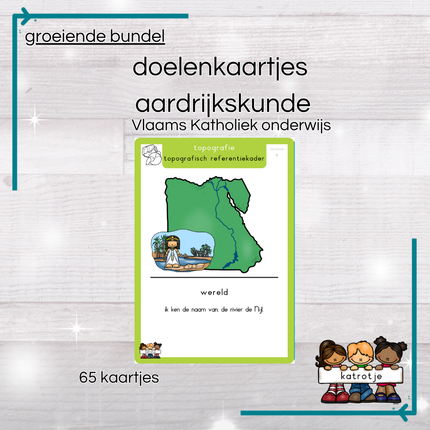 groeiende bundel Doelenkaartjes Vlaams Katholiek kleuteronderwijs