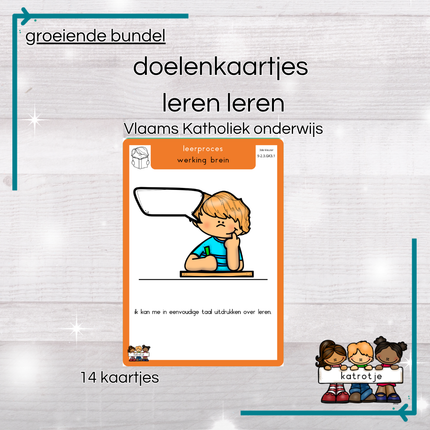 groeiende bundel Doelenkaartjes Vlaams Katholiek kleuteronderwijs