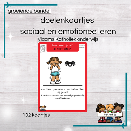 groeiende bundel Doelenkaartjes Vlaams Katholiek kleuteronderwijs
