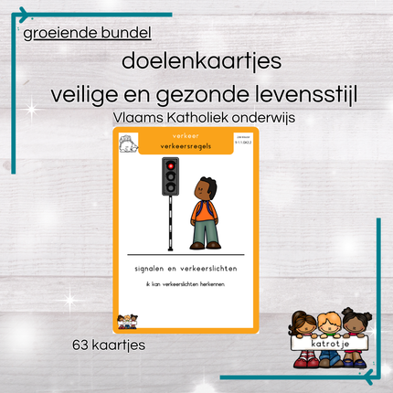 groeiende bundel Doelenkaartjes Vlaams Katholiek kleuteronderwijs