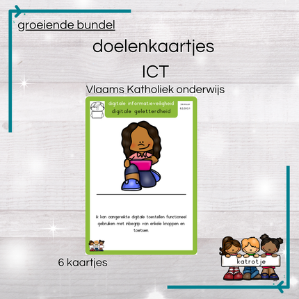 groeiende bundel Doelenkaartjes Vlaams Katholiek kleuteronderwijs