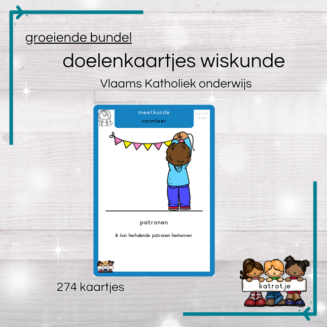 groeiende bundel Doelenkaartjes Vlaams Katholiek kleuteronderwijs