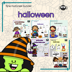 fijne motoriek bundel halloween