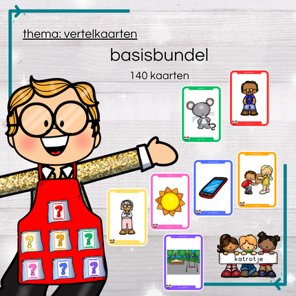 vertelkaarten basisbundel (140 kaarten)