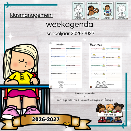 weekagenda 2026-2027