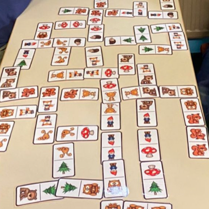 dieren in het bos (mini thema)