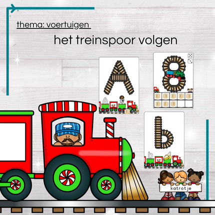 Het treinspoor volgen