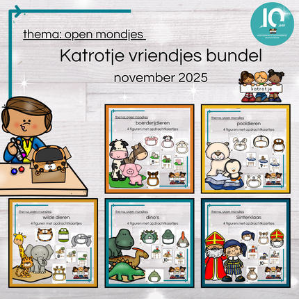 vriendjes bundel november open mondjes