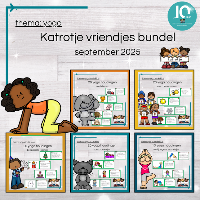 Yoga vriendjes bundel