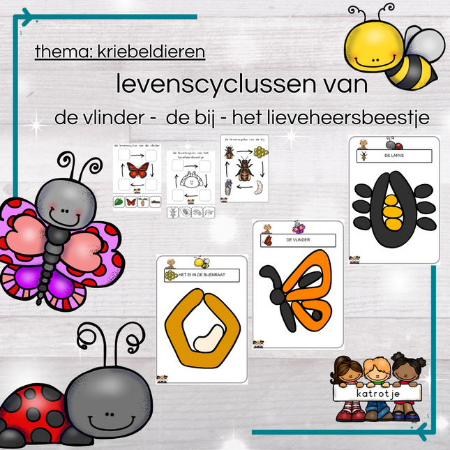 de levenscyclus van kriebeldieren