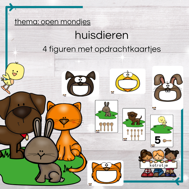 open mondjes: huisdieren