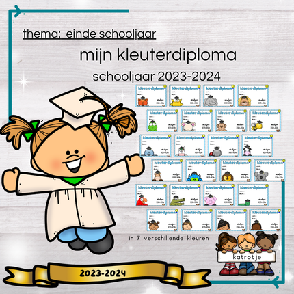 mijn kleuterdiploma (met extra spelletjes)