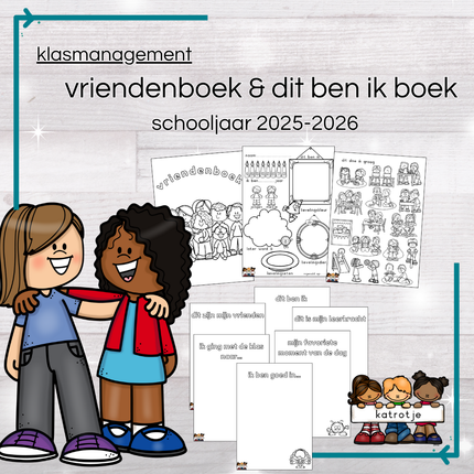 vriendenboekje & dit ben ik boek