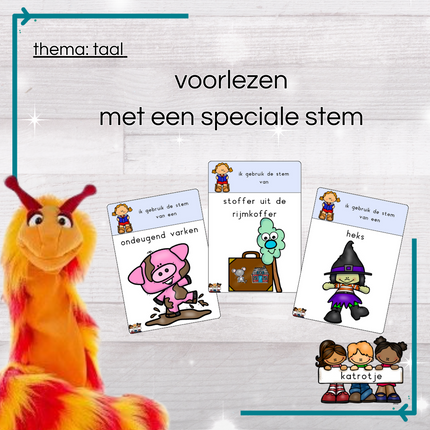 voorlezen met een speciale stem