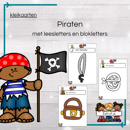 kleikaarten: Piraten