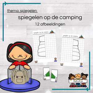 spiegelen op de camping