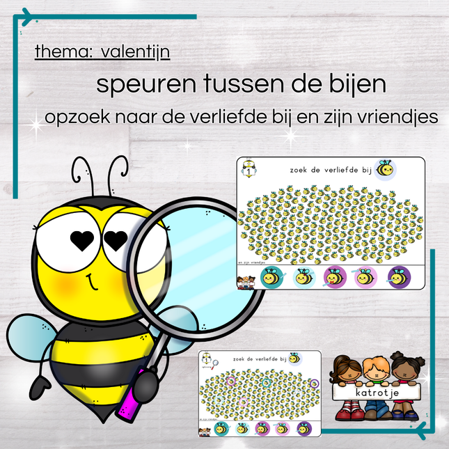 speuren tussen de bijen (valentijn)