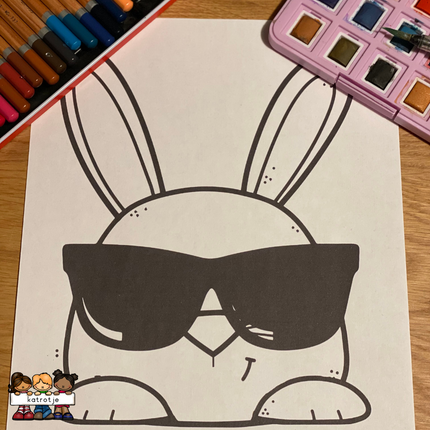 piepende konijntjes (creatieve konijnen voor aan het raam)