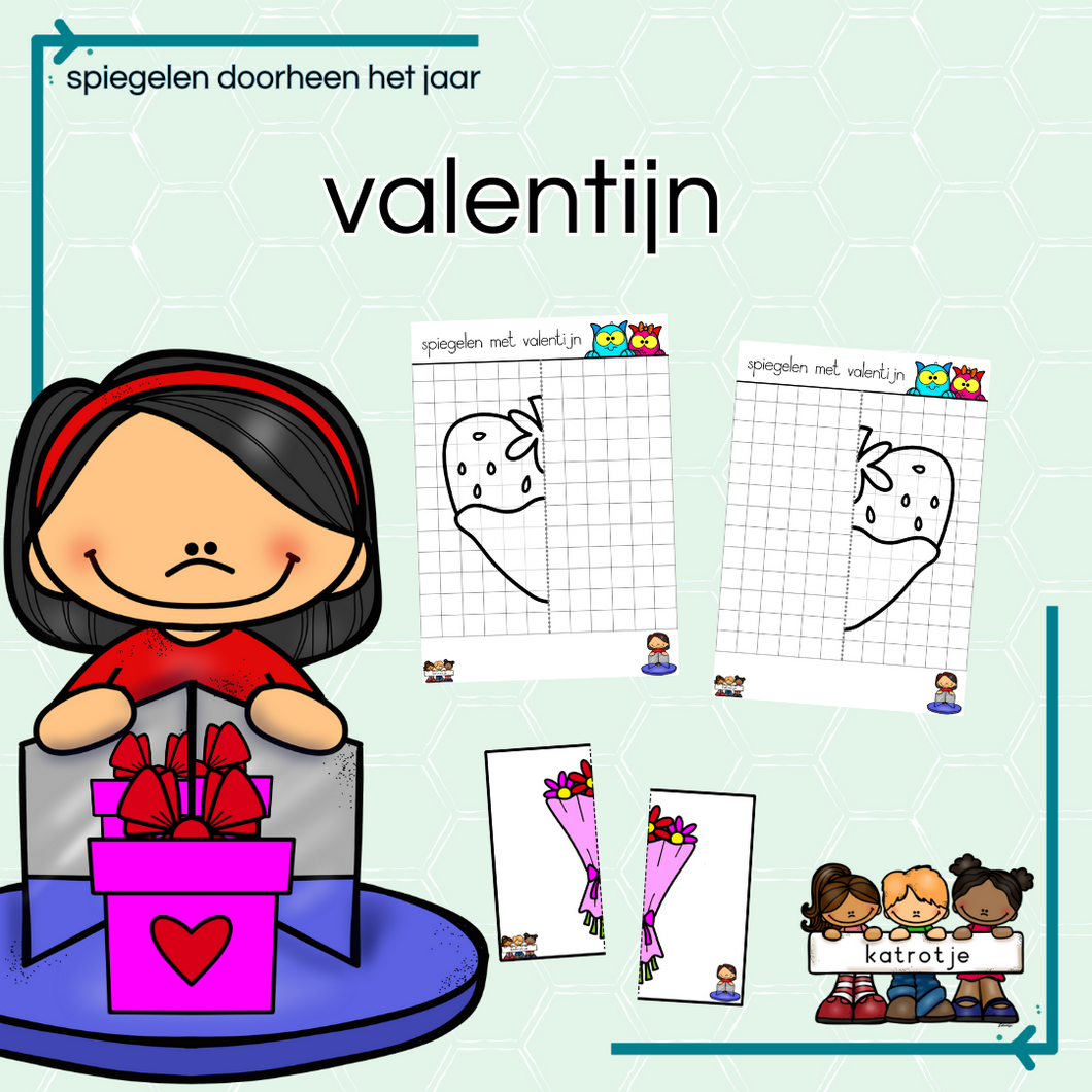 spiegelen doorheen het jaar valentijn