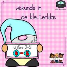 wiskunde in de kleuterklas: cijfers 0-5