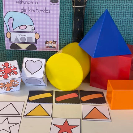 wiskunde in de kleuterklas vormen