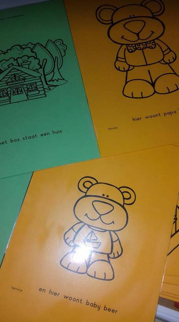 mini thema: goudlokje en de 3 beren