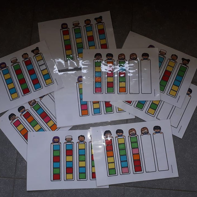 patroonkaarten met kinderen